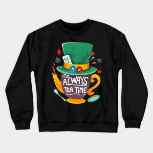 Tea Time Crewneck Sweatshirt